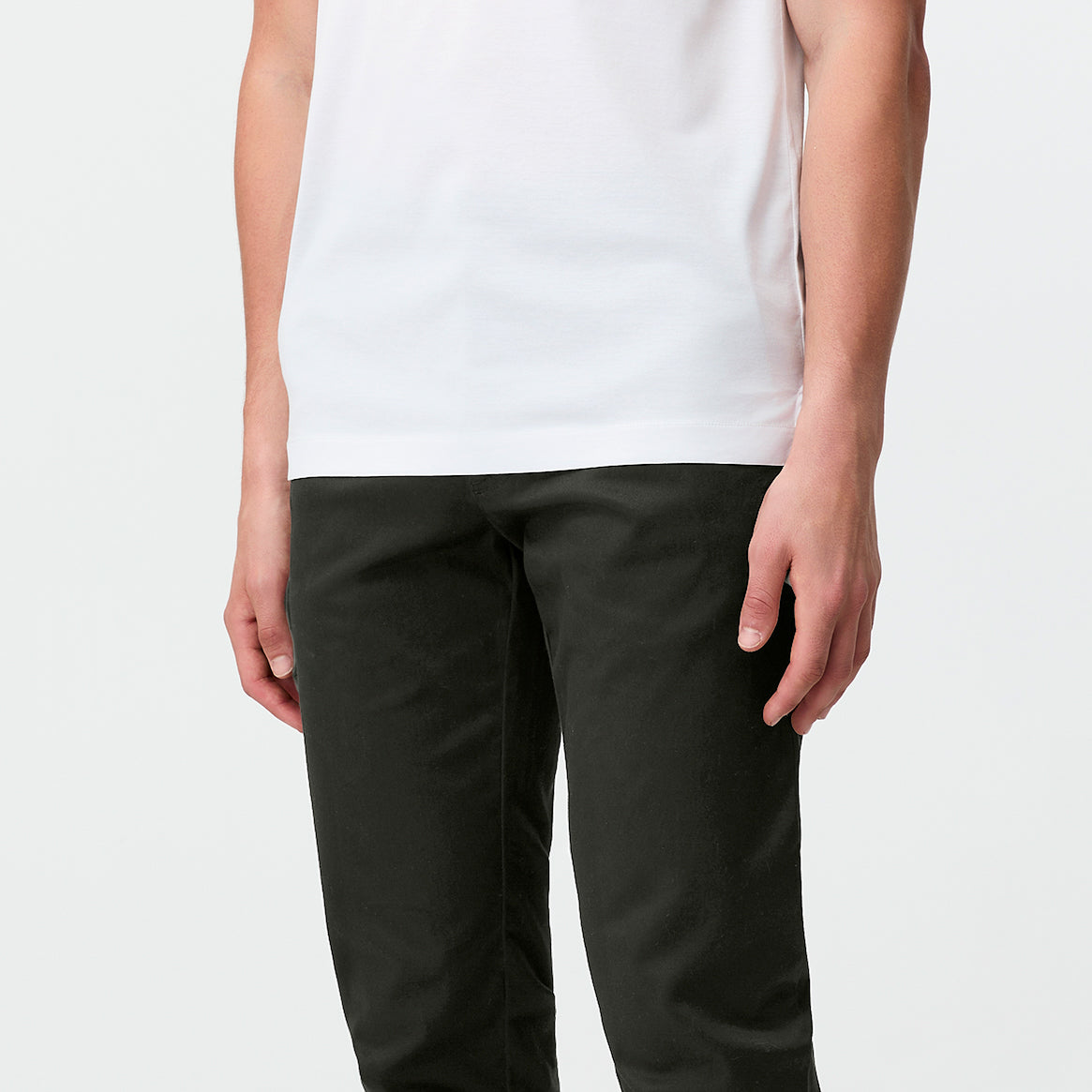 Tech Cotton Stretch Slim Pant Olive