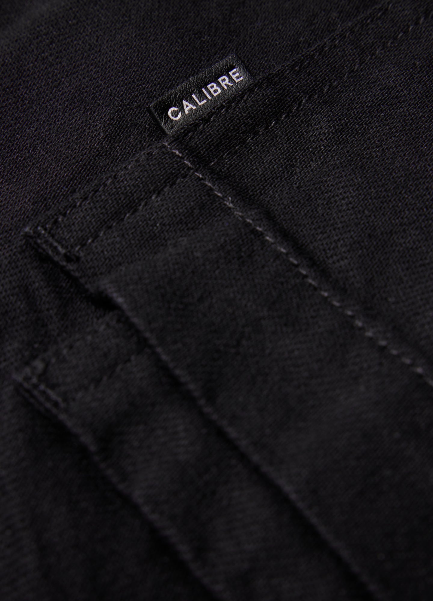 Loose Fit Denim Pants Black