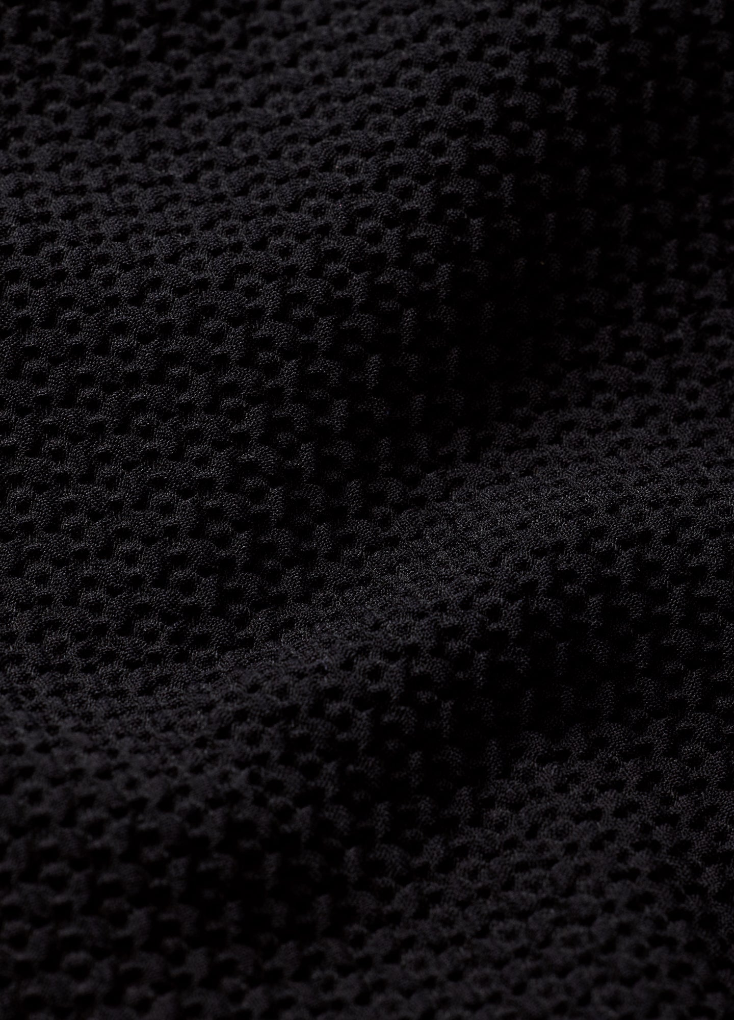 Textured Pants Black