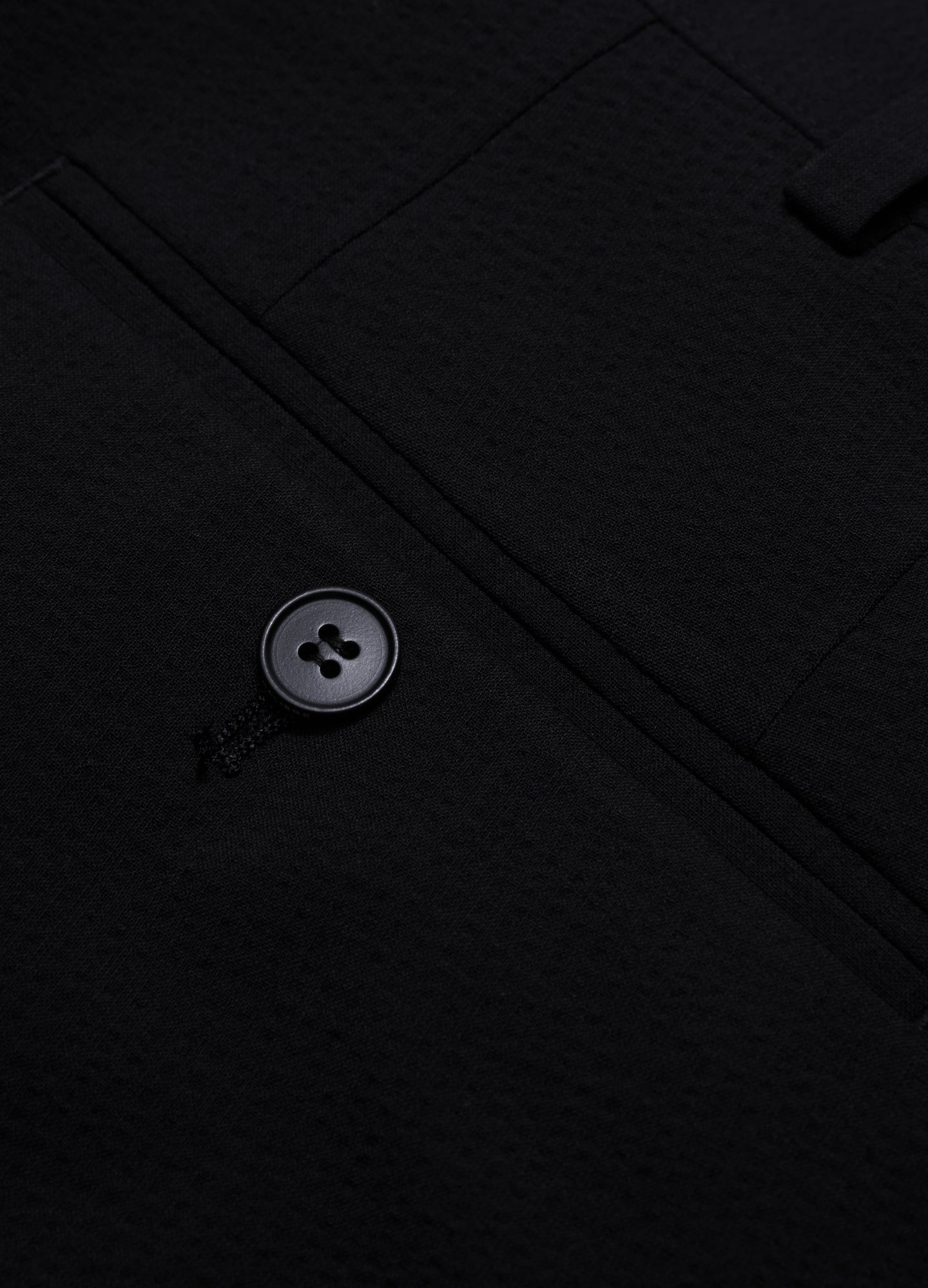 Tech Seersucker Pants Black