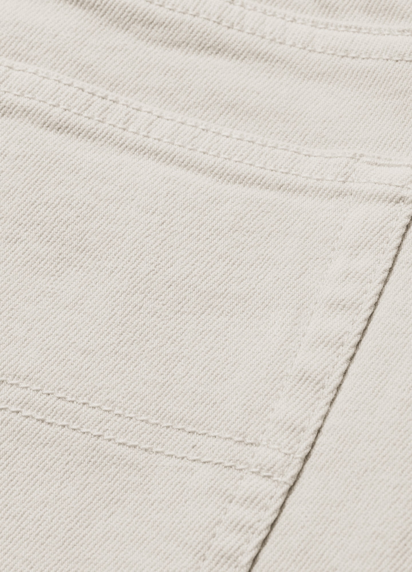 Skinny Fit Overdyed Jeans Natural
