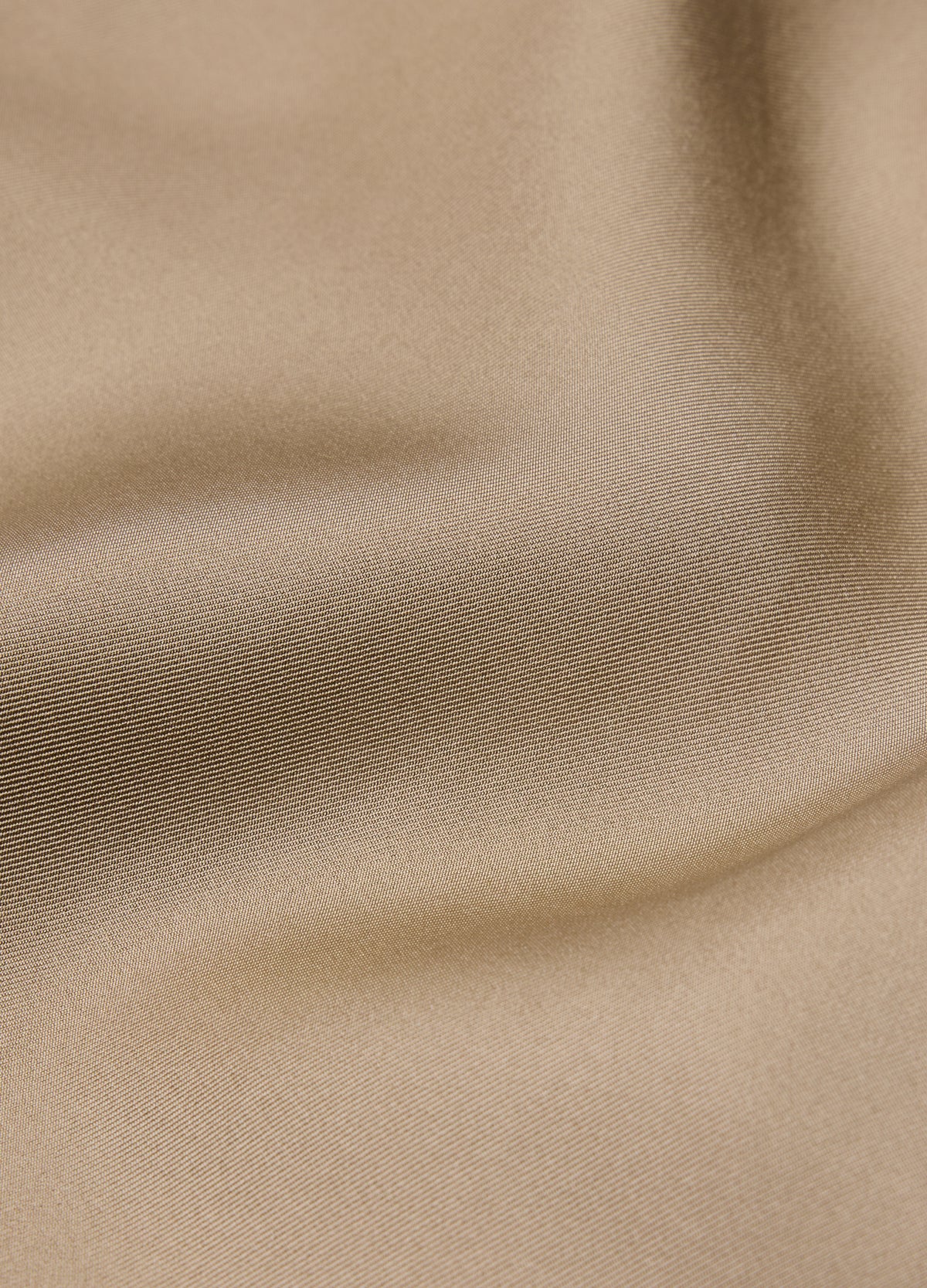 Camp Collar Silk Shirt Champagne