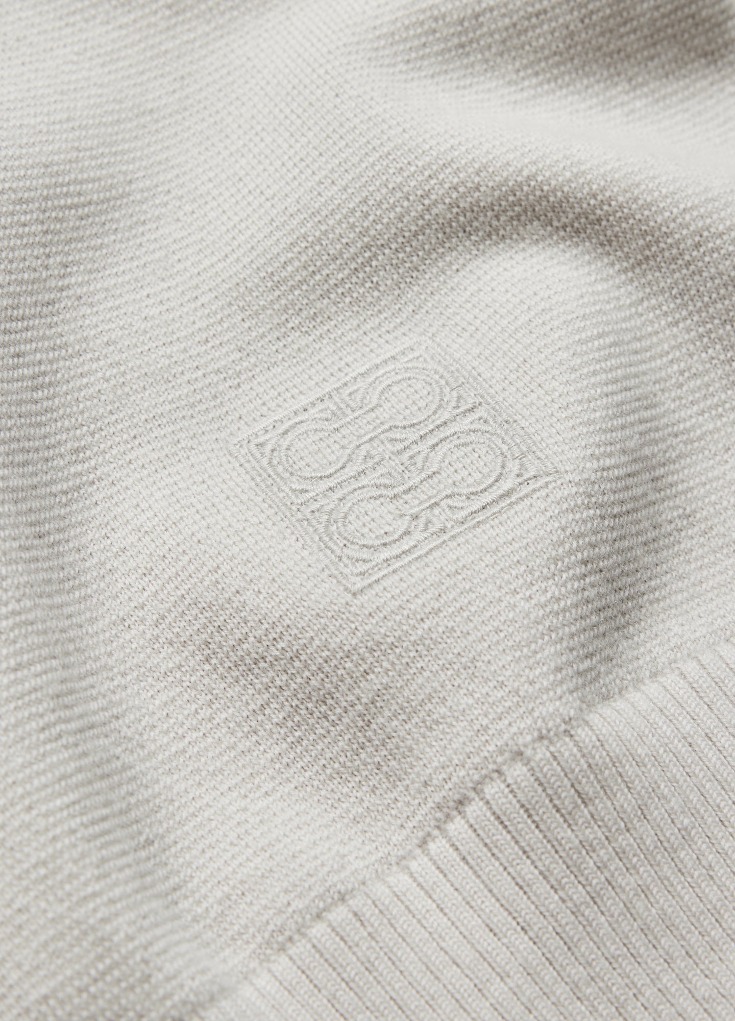 Crew Neck Merino Sweater Salt