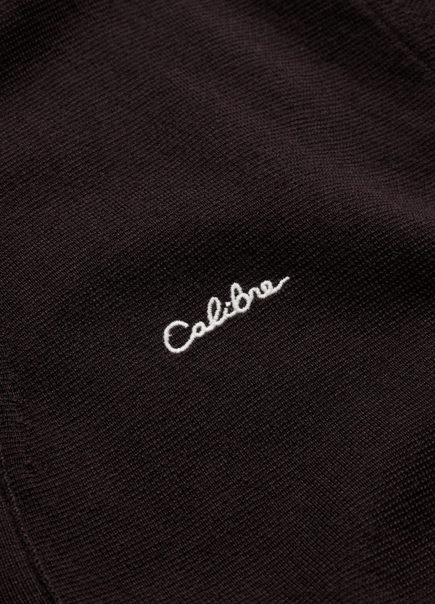 Varsity Cardigan Aubergine