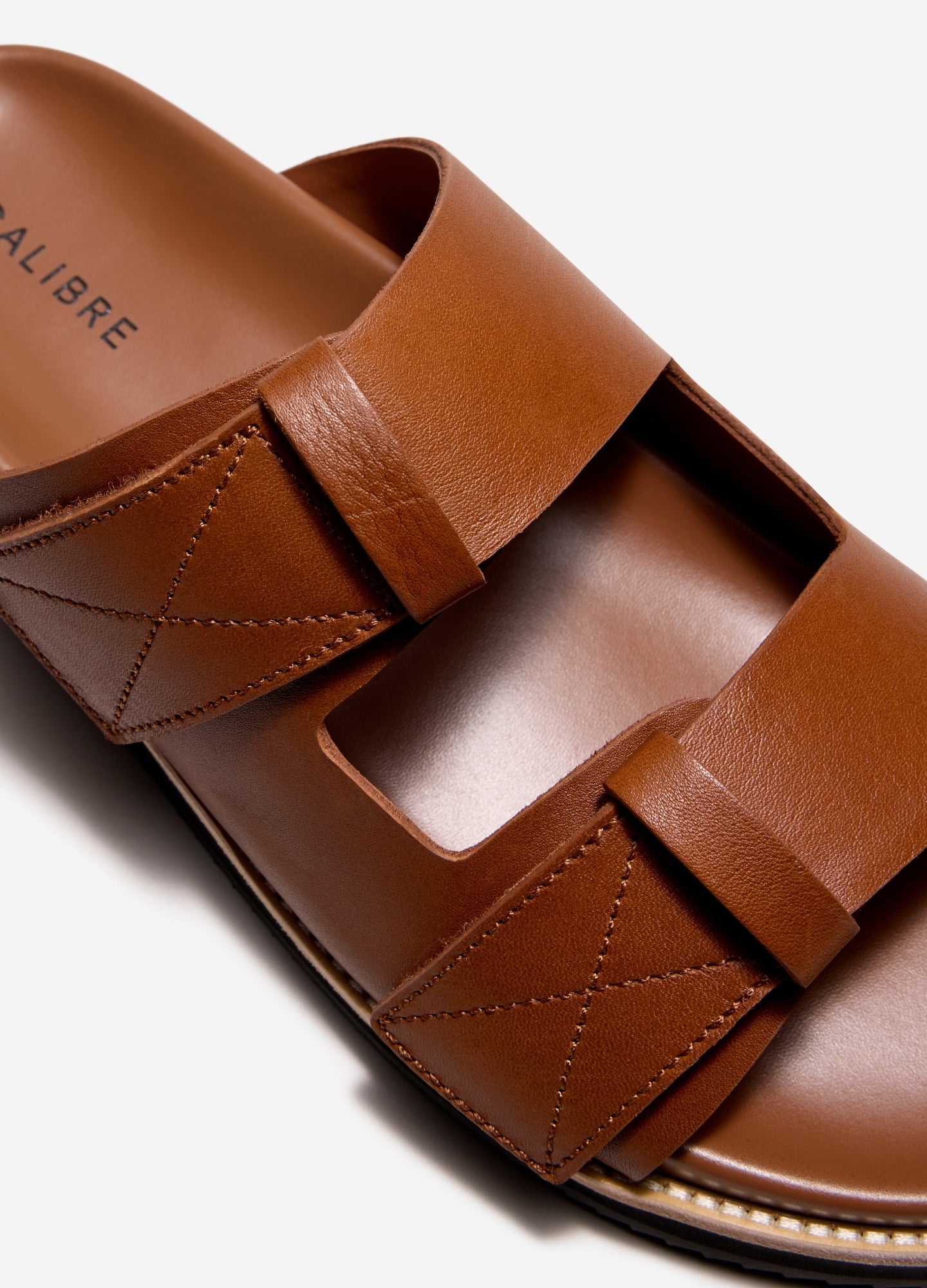 Double Strap Sandal Tan