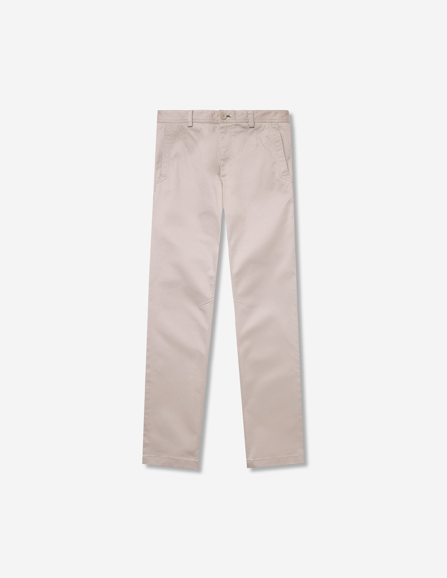 Slim Fit Cotton Stretch Chinos Stone
