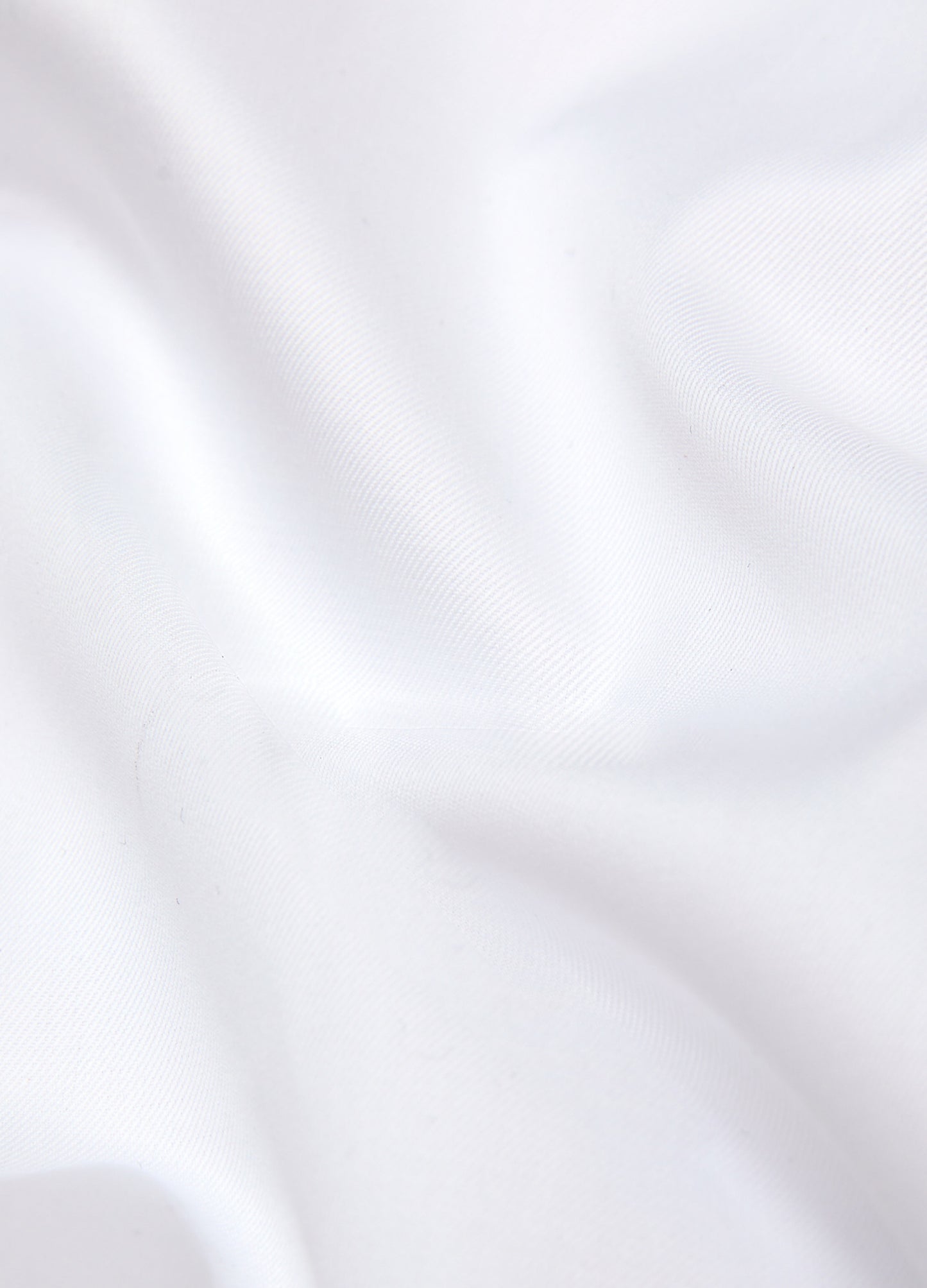 Tailored Fit Studded Twill Evening Shirt White