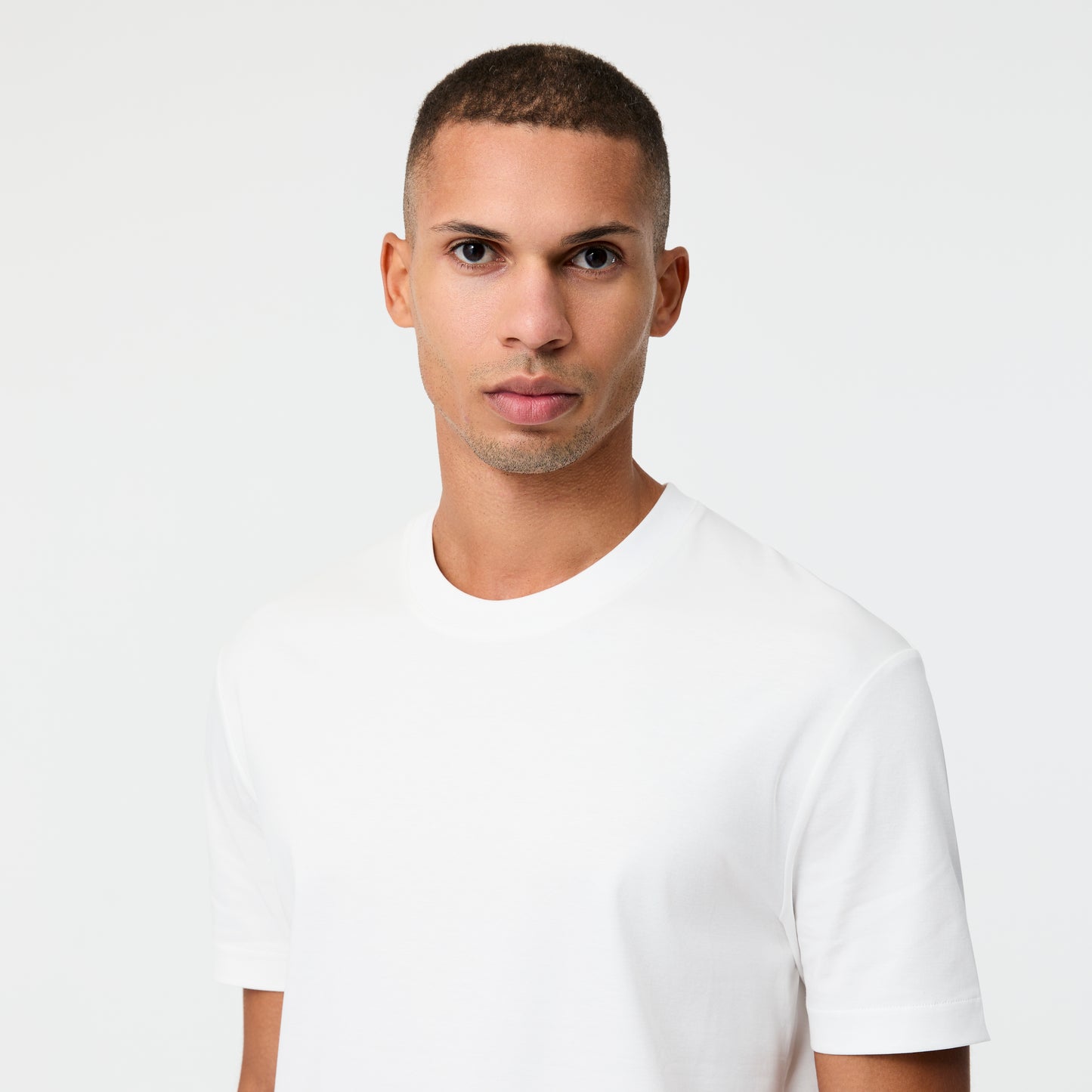 Relaxed Fit Crew Neck T-shirt White