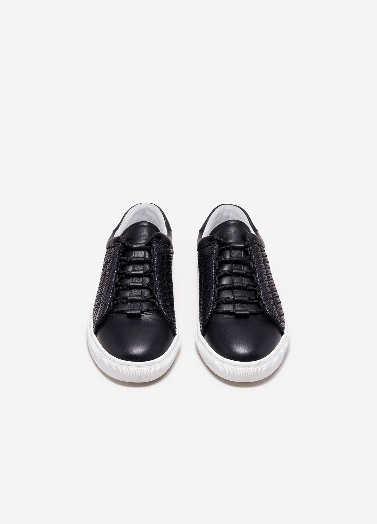 Woven Concealed Sneaker Black