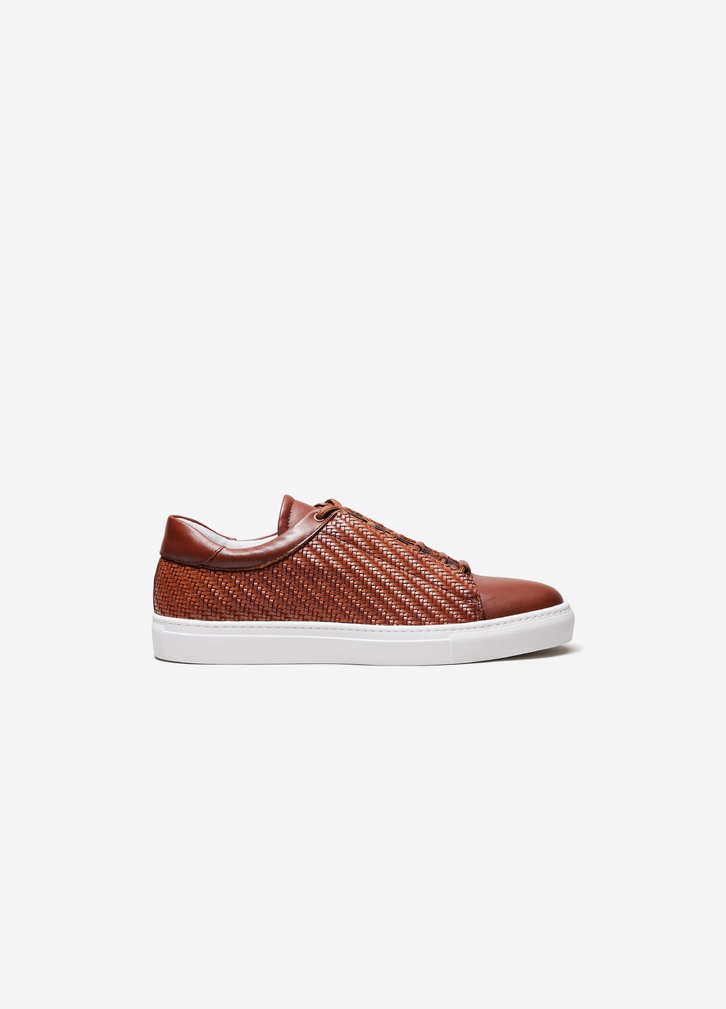 Woven Concealed Sneaker Terracotta