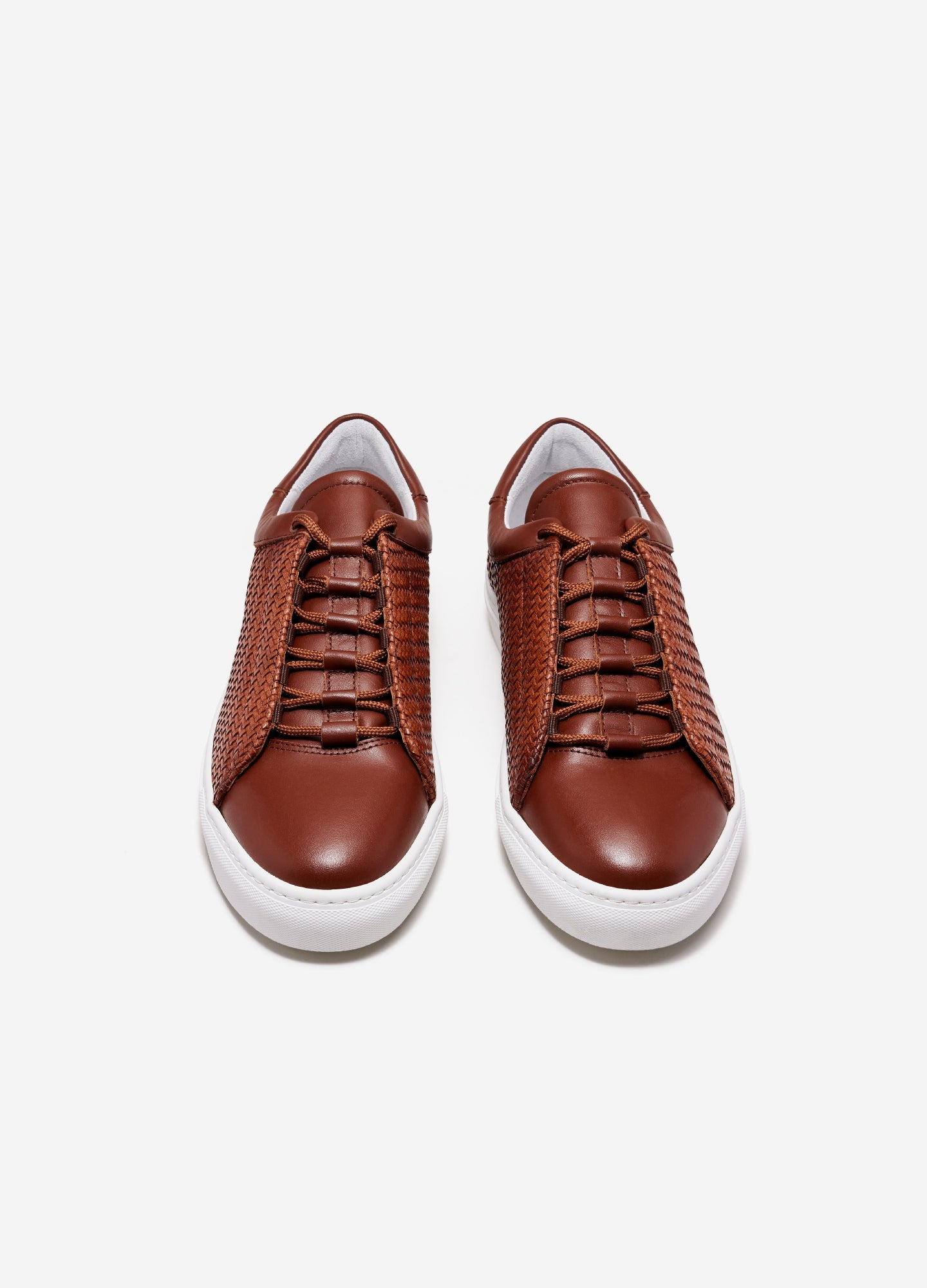Woven Concealed Sneaker Terracotta