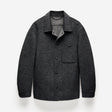 Double Face Shirt Jacket Charcoal