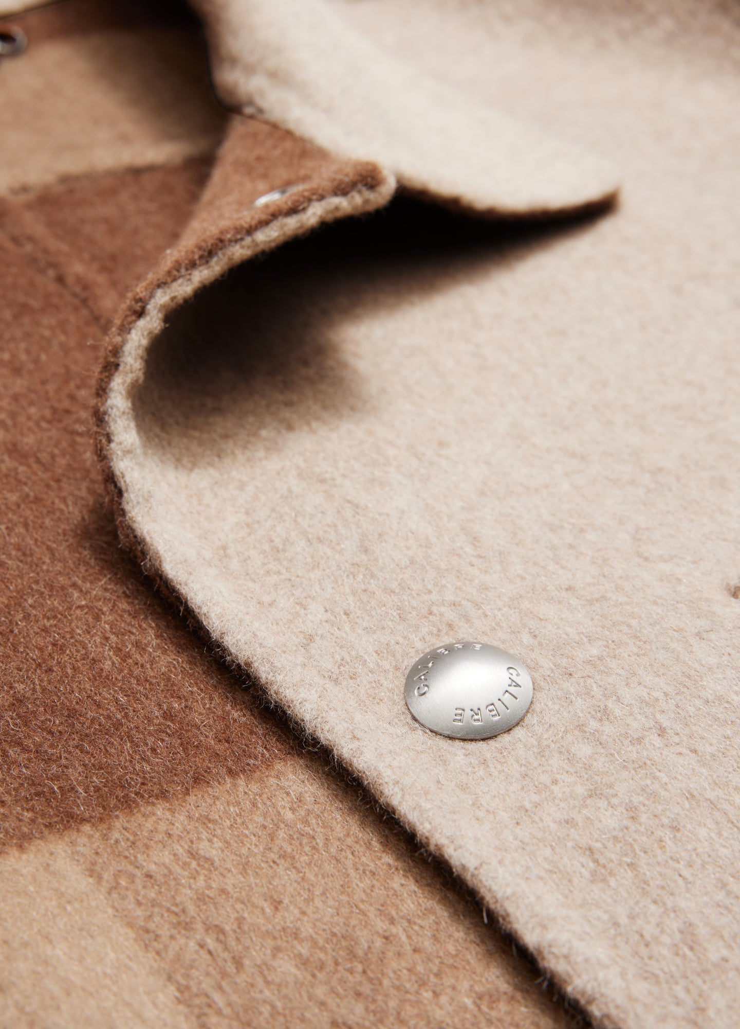 Double Face Shirt Jacket Oatmeal