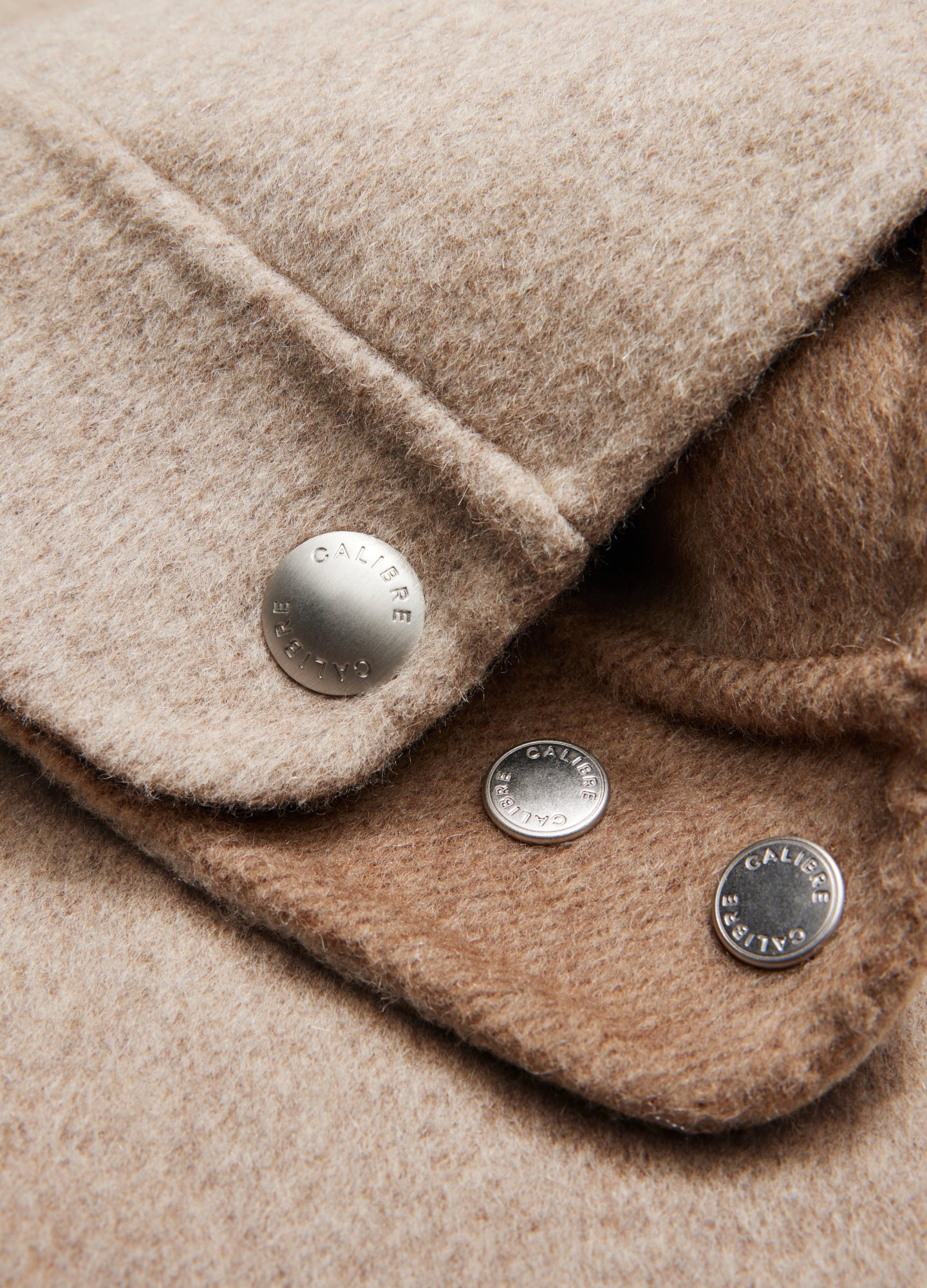Double Face Shirt Jacket Oatmeal