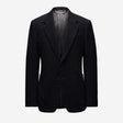 Textured Blazer Black