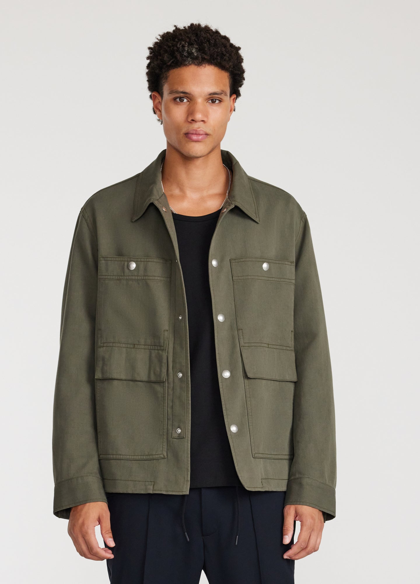 Utility Jacket Light Khaki