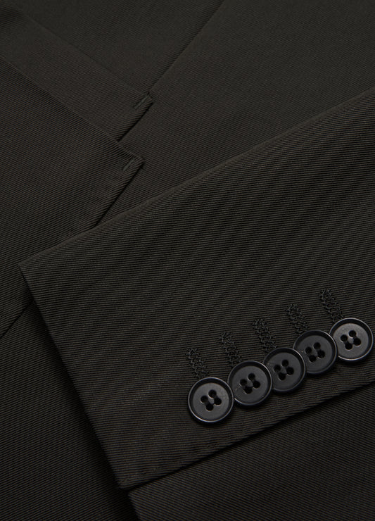 Tech Wool Blazer Dark Green