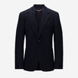 Herringbone Jacquard Blazer Navy