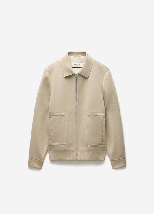Milano Knit Jacket Stone
