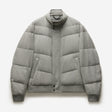 Melton Puffer Down Jacket Grey Marle