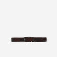 Space Dyed Woven Belt Chocolate