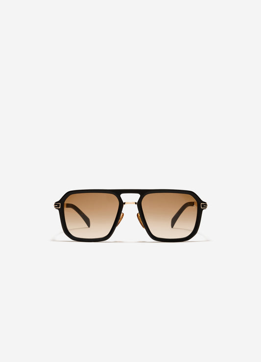 David Beckham Navigator Sunglasses Black Matte