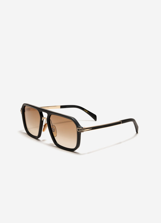 David Beckham Navigator Sunglasses Black Matte