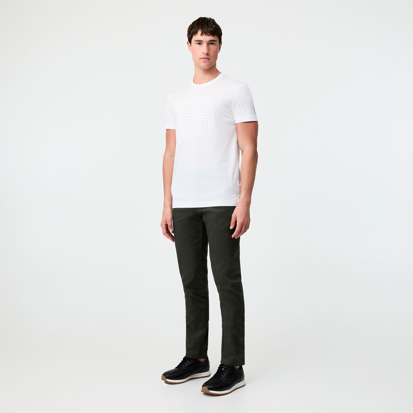 Tech Cotton Stretch Slim Pant Olive