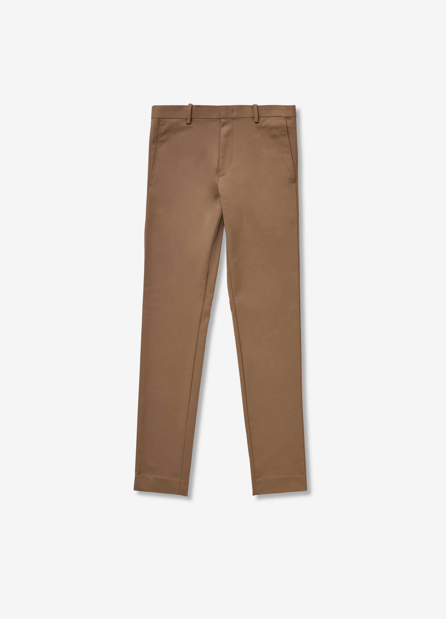 Tech Cotton Stretch Slim Pant Taupe