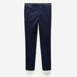 Stretch Cotton Moleskin Pants Navy