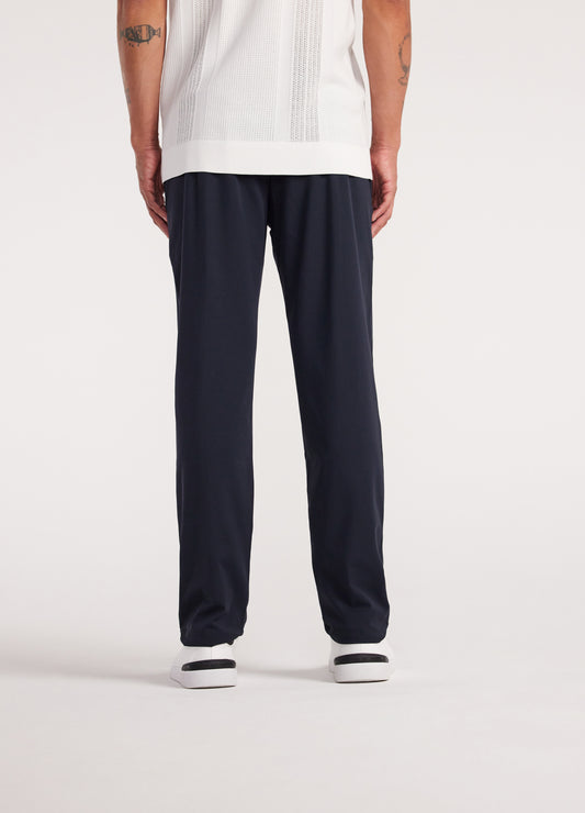 Performance Pintucked Pants Navy