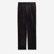 Soft Twill Elastic Waist Pants Black