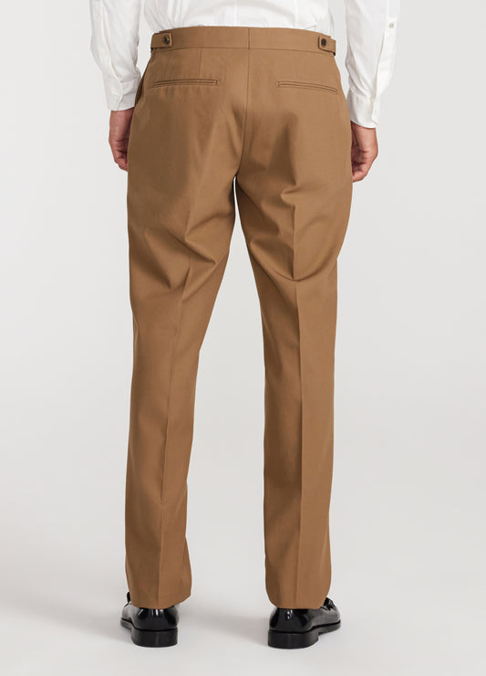 Cotton Twill Pants Oak