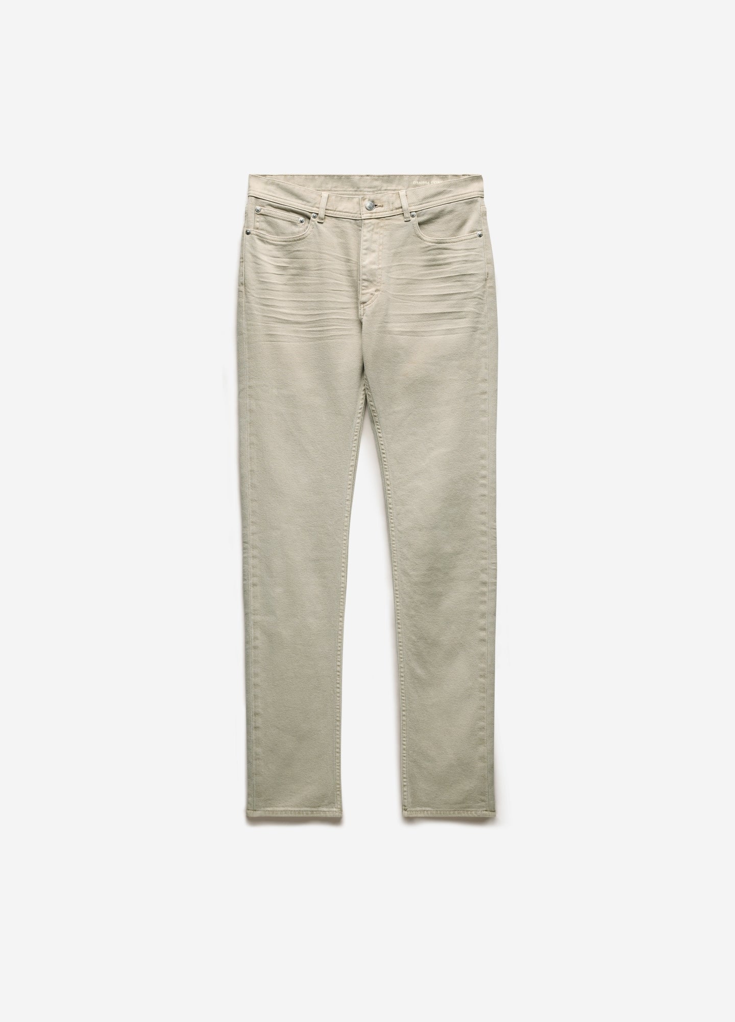 Skinny Fit Overdyed Jeans Stone