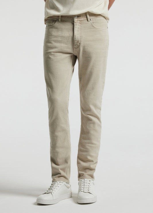 Skinny Fit Overdyed Jeans Stone