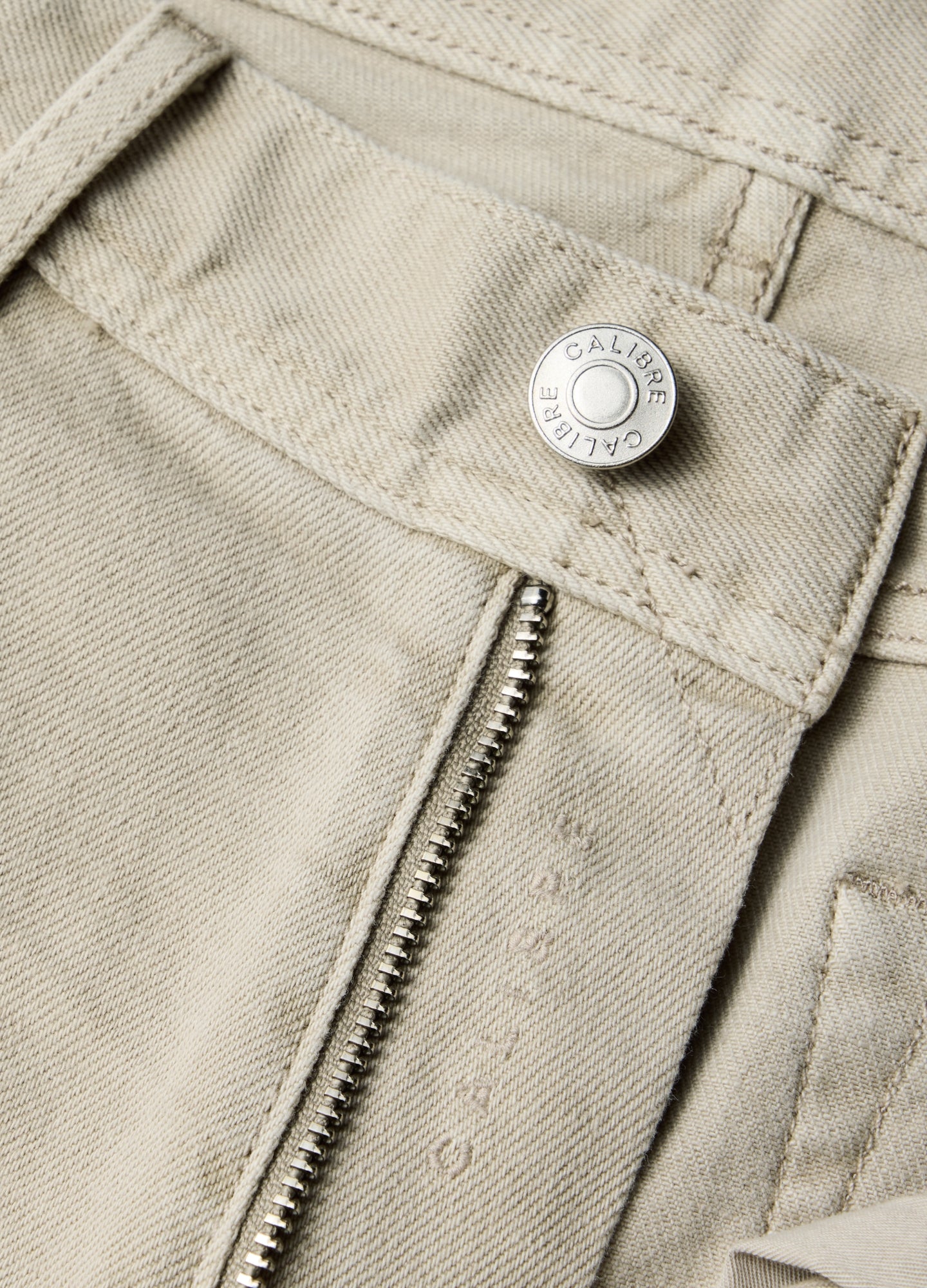 Skinny Fit Overdyed Jeans Stone