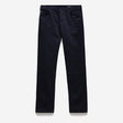 Straight Fit Dobby Denim Jeans Navy