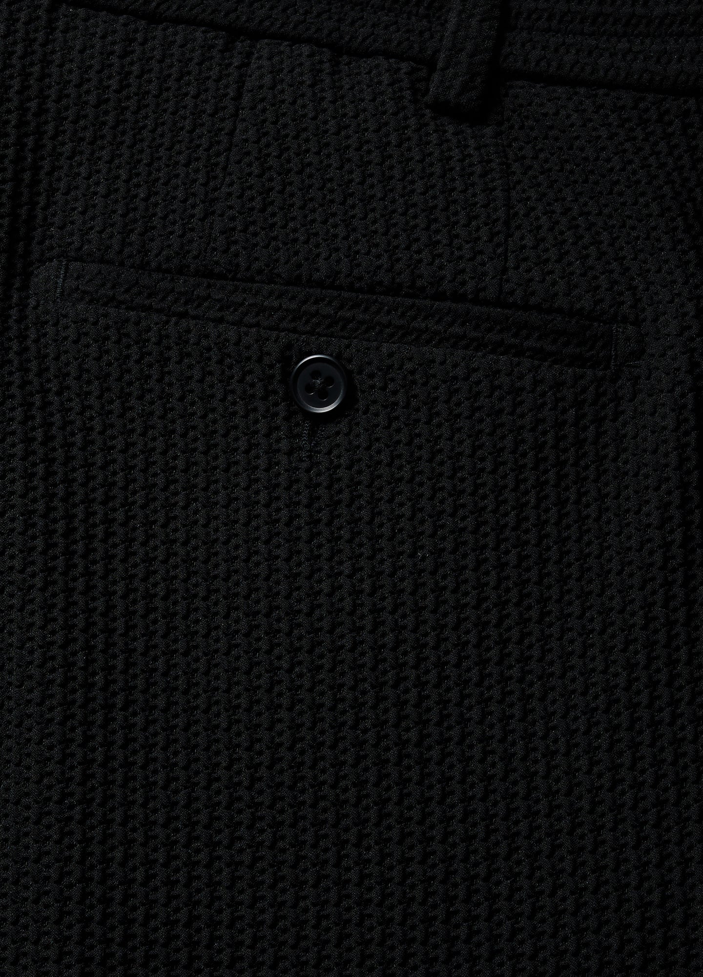 Textured Pants Black