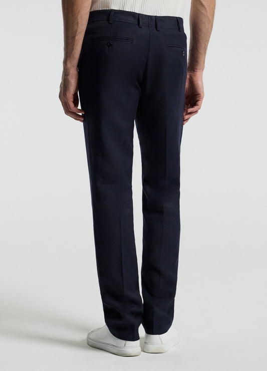 Linen Blend Pants Navy