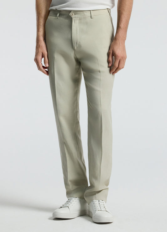 Linen Blend Pants Stone