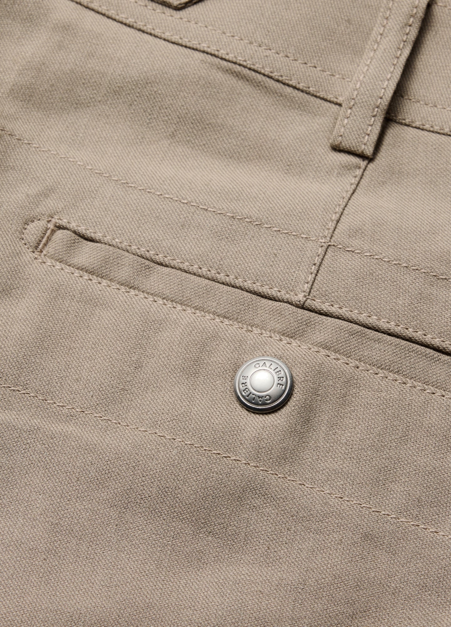 Linen Cotton Crepe Shorts Walnut