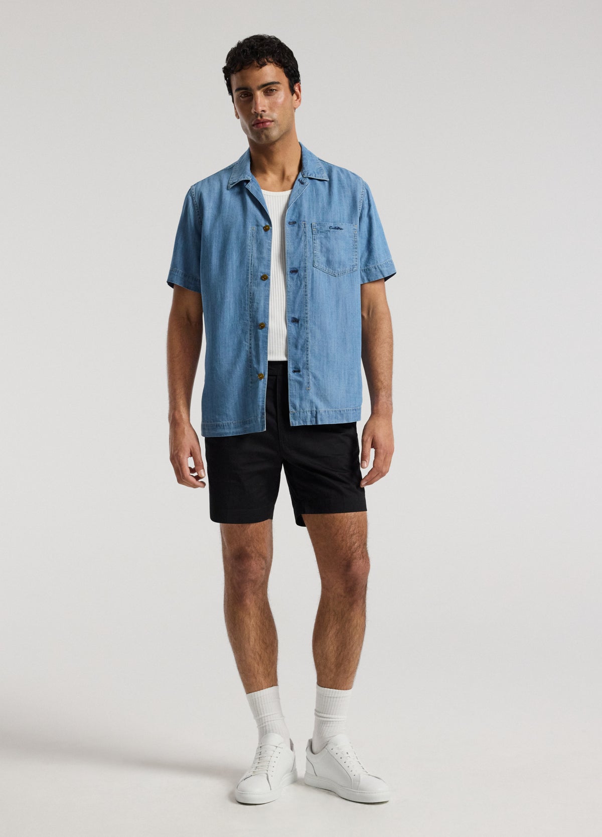 Tech Cotton Shorts Black