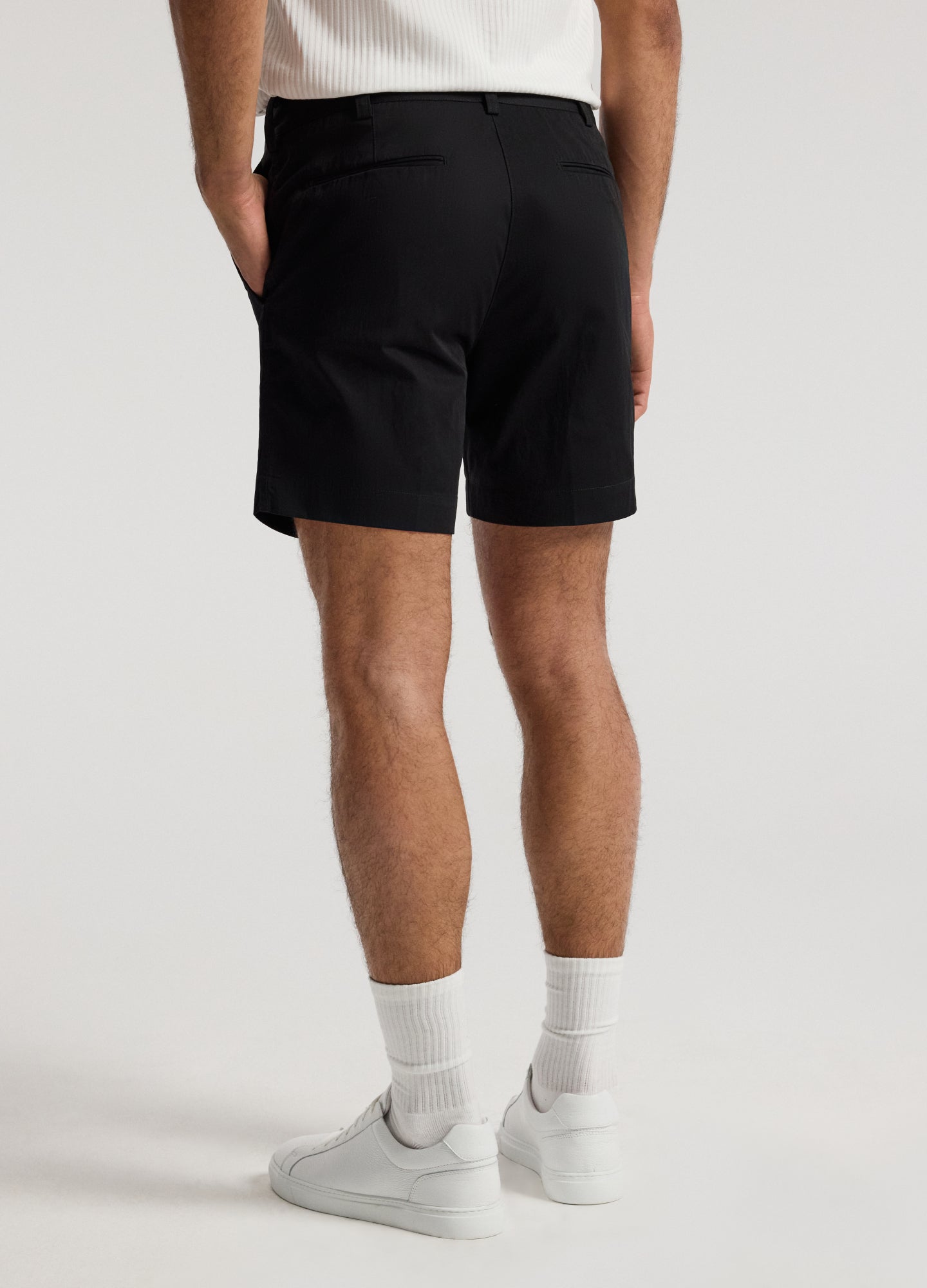 Tech Cotton Shorts Black