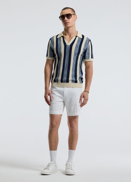 Tech Cotton Shorts White