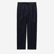 Linen Blend Loose Fit Pants Navy