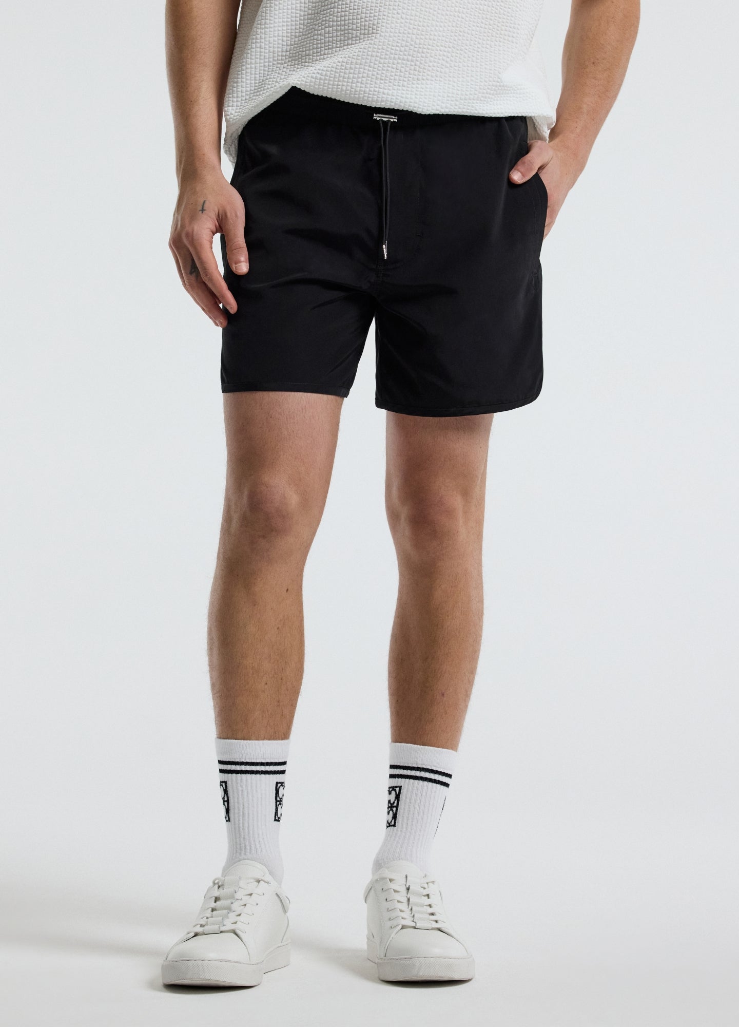 Racer Shorts Black