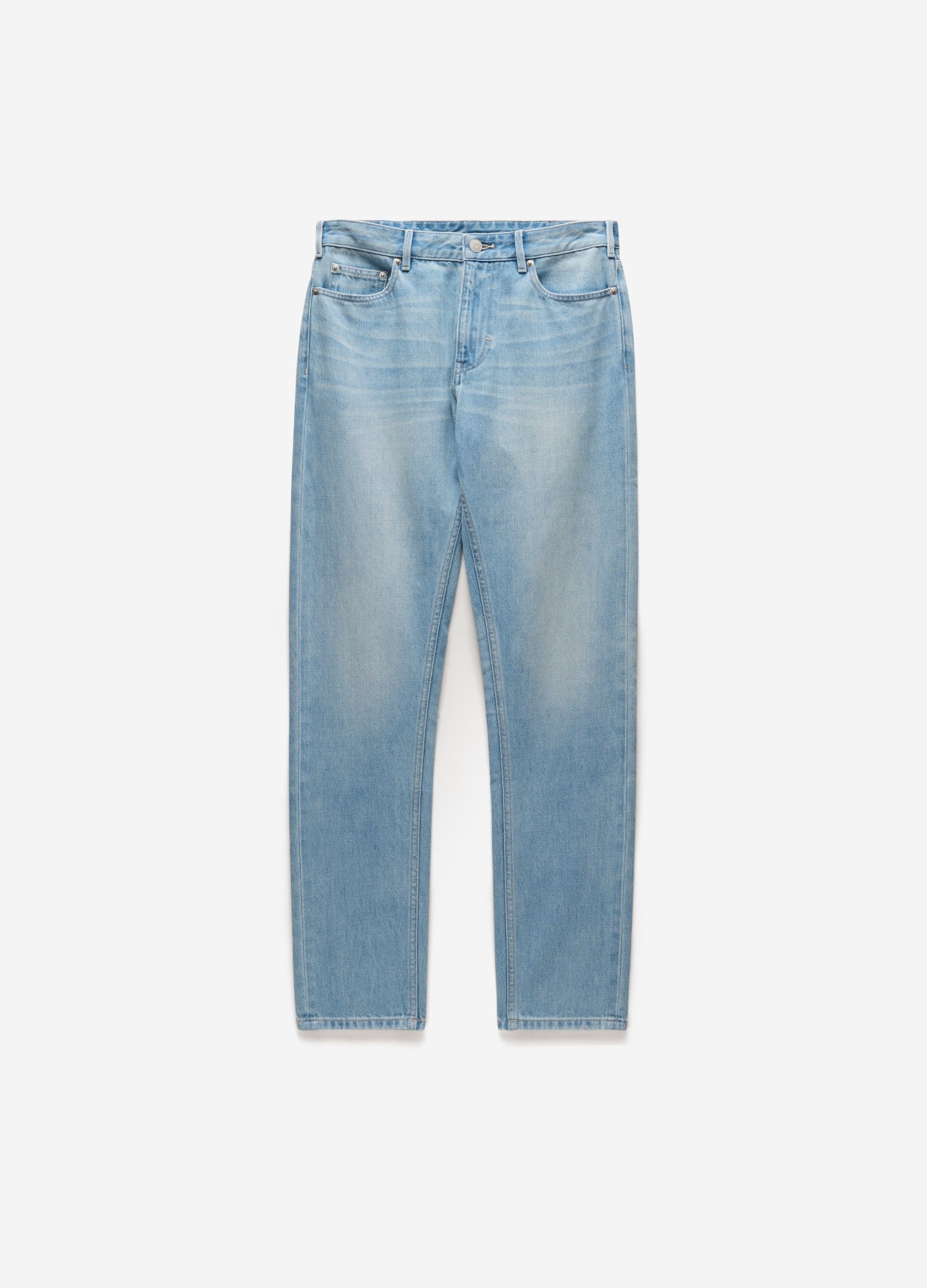 Slim Bleached Jeans Blue