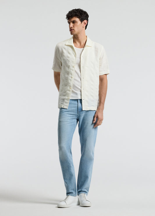 Slim Bleached Jeans Blue