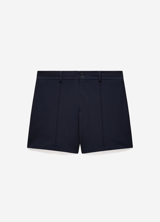 Performance Pintuck Shorts Navy