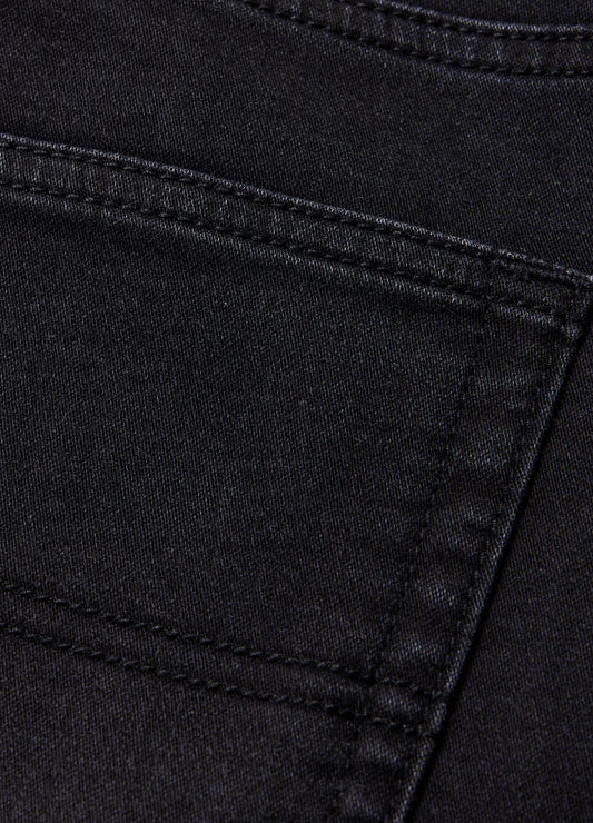 Slim Fit Dobby Denim Jeans Black Carbon